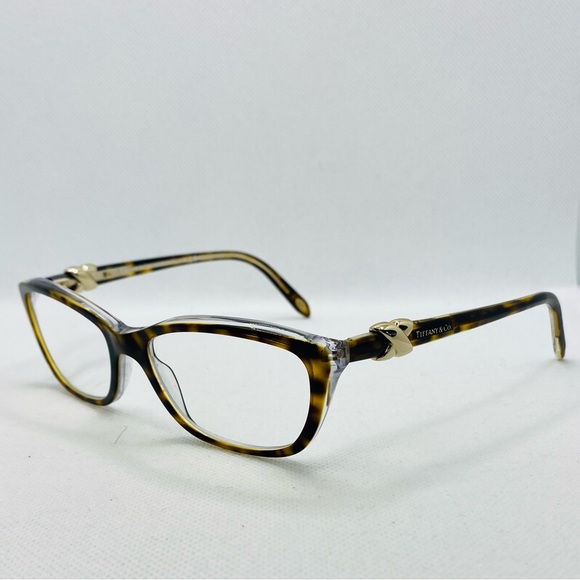 Tiffany & Co. Accessories - EUC Tiffany & Co Havana TF2075 Cat Eye RX Eyeglasses